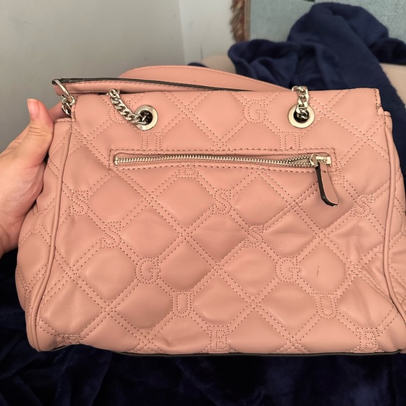 Pink Quilted Guess Bag - Picture 2 of 7
